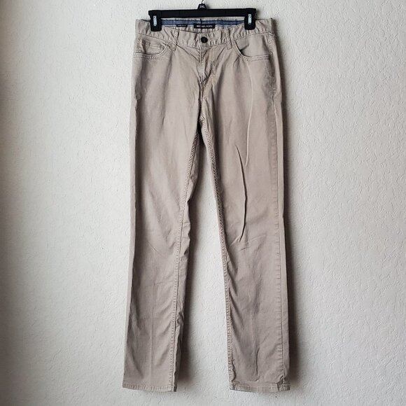 MICHAEL KORS MENS Parker Slim-Fit Stretch-Twill Pants 30/32 - Picture 1 of 9
